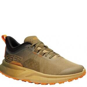 NEW KEEN men's 450 dirt hiking shoes in light curry/orange pepper